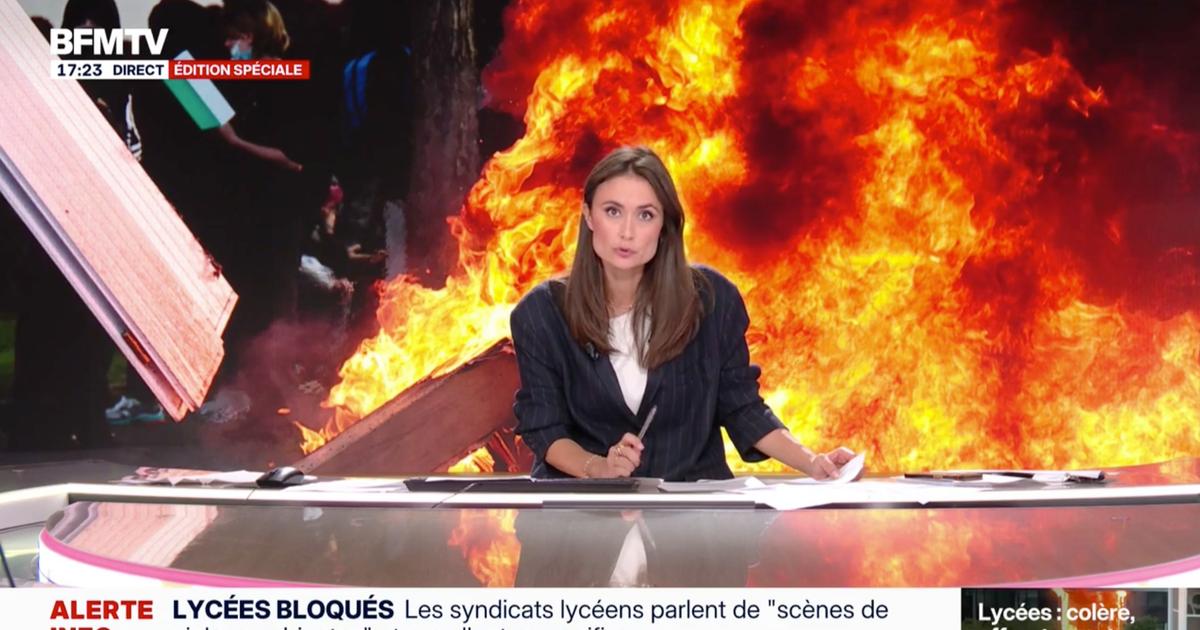«Est-ce que je peux en placer une ?» : Julie Hammett recadre une militante de Révolution permanente sur BFMTV