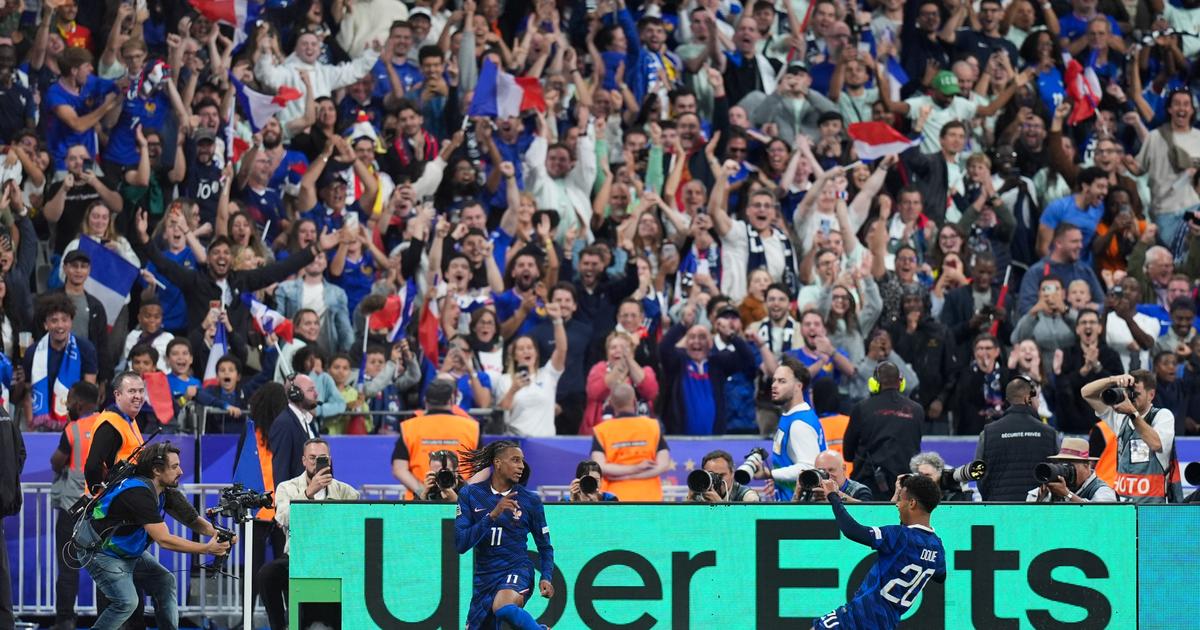 Le Stade de France qui chavire, Olise phénoménal et la surprise Aimé Jacquet, France-Belgique en images