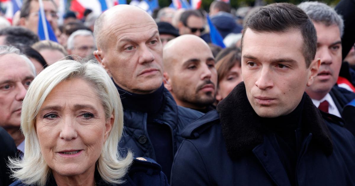 Affaire des écrits antisémites : avec le contre-budget RN, le tandem Le Pen-Bardella veut reprendre la main