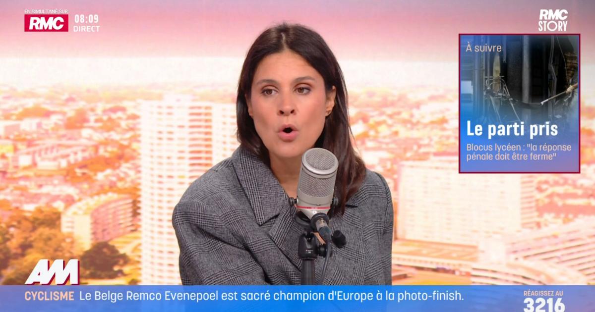 «C’est absolument inouï» : Apolline de Malherbe agacée par des pancartes de lycéens dirigées contre BFMTV