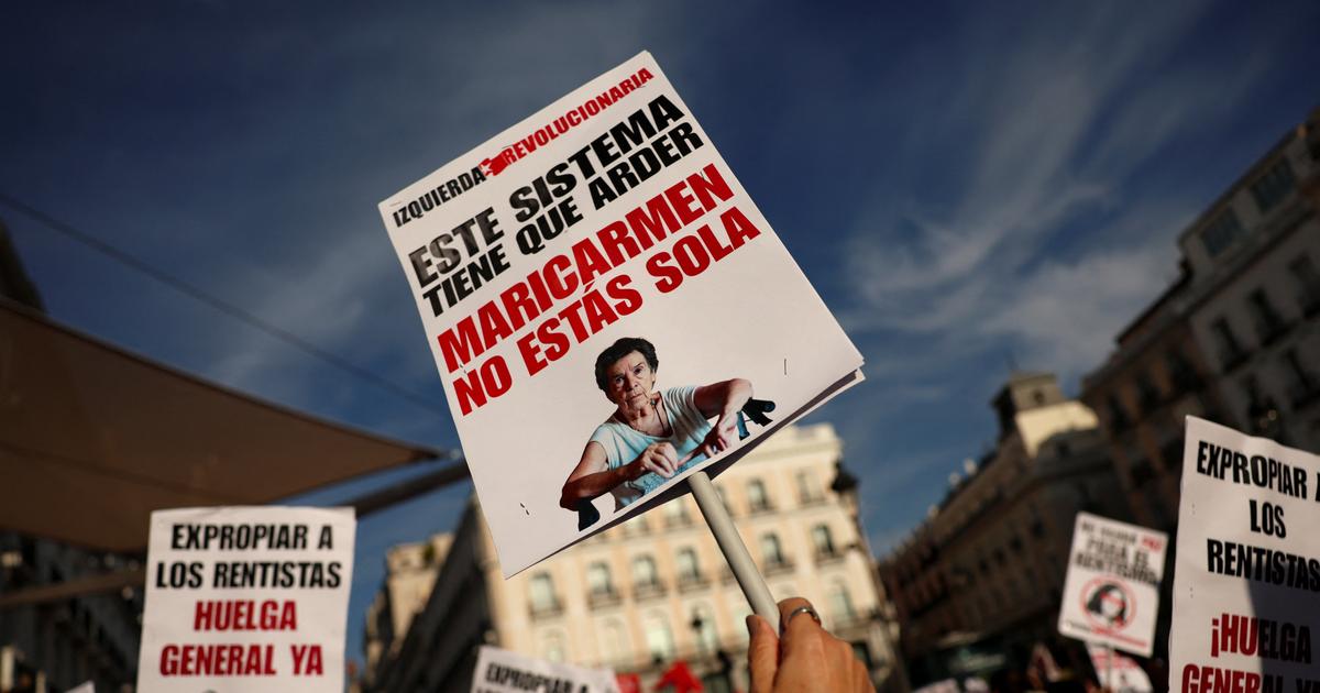 Espagne : la retraitée expulsée à l'origine des manifestations contre la crise du logement est morte