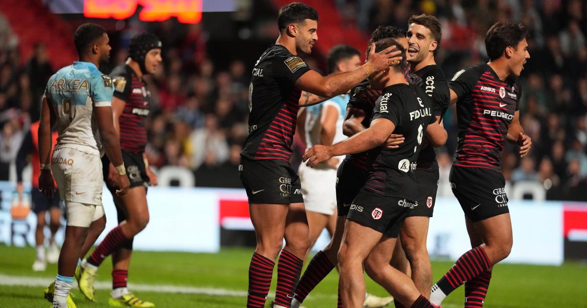 Top 14 : dans un match haletant, Toulouse et Dupont dominent Bayonne et reprennent la tête