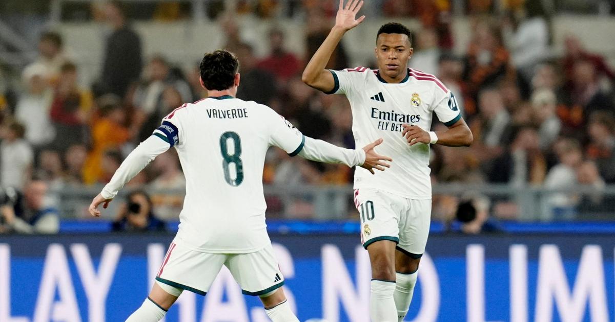EN DIRECT - AS Roma-Real Madrid : en difficulté, les Merengue s’en remettent à leur star Mbappé pour recoller