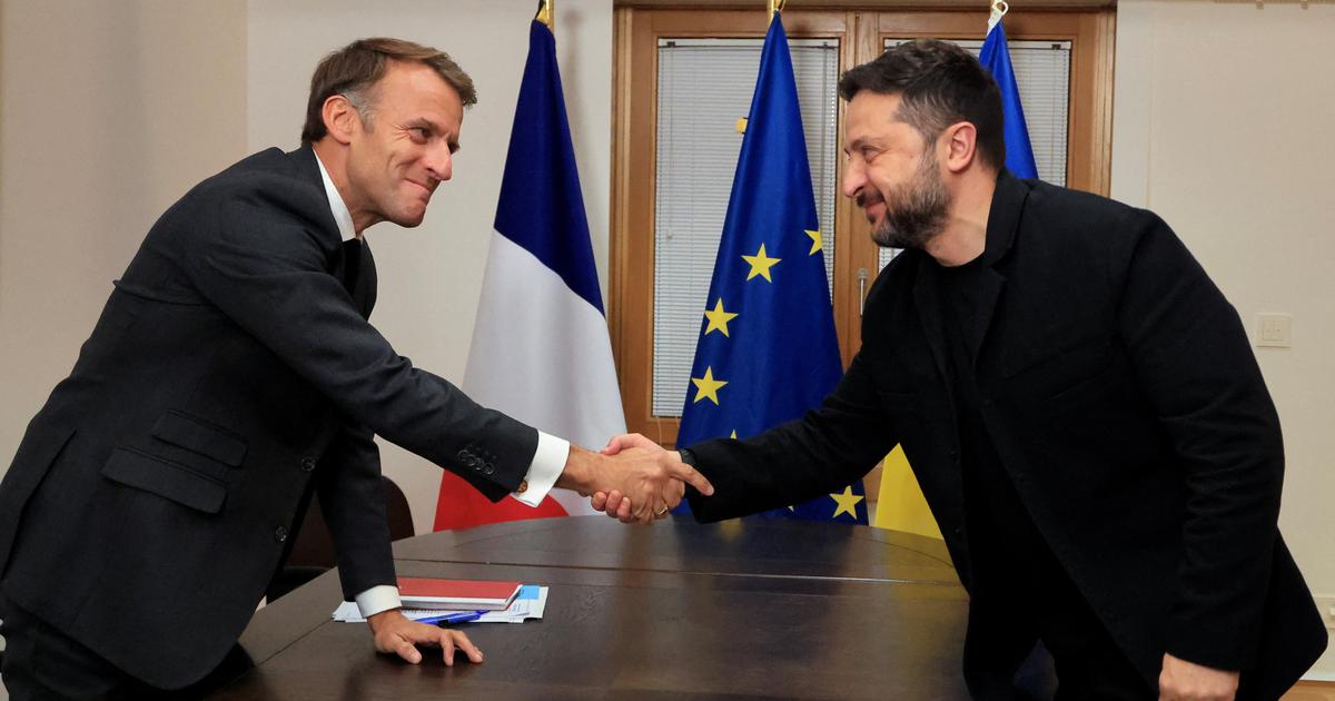 Après sa rencontre avec Zelensky, Macron affirme qu’il est «capital» de donner les moyens à l’Ukraine de se défendre