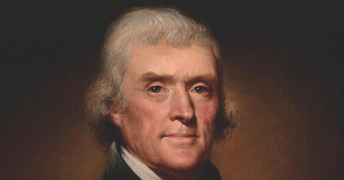 Thomas Jefferson : «Le vin de Bordeaux est à la France ce que la Constitution rédigée par nos Pères fondateurs est à notre Amérique»