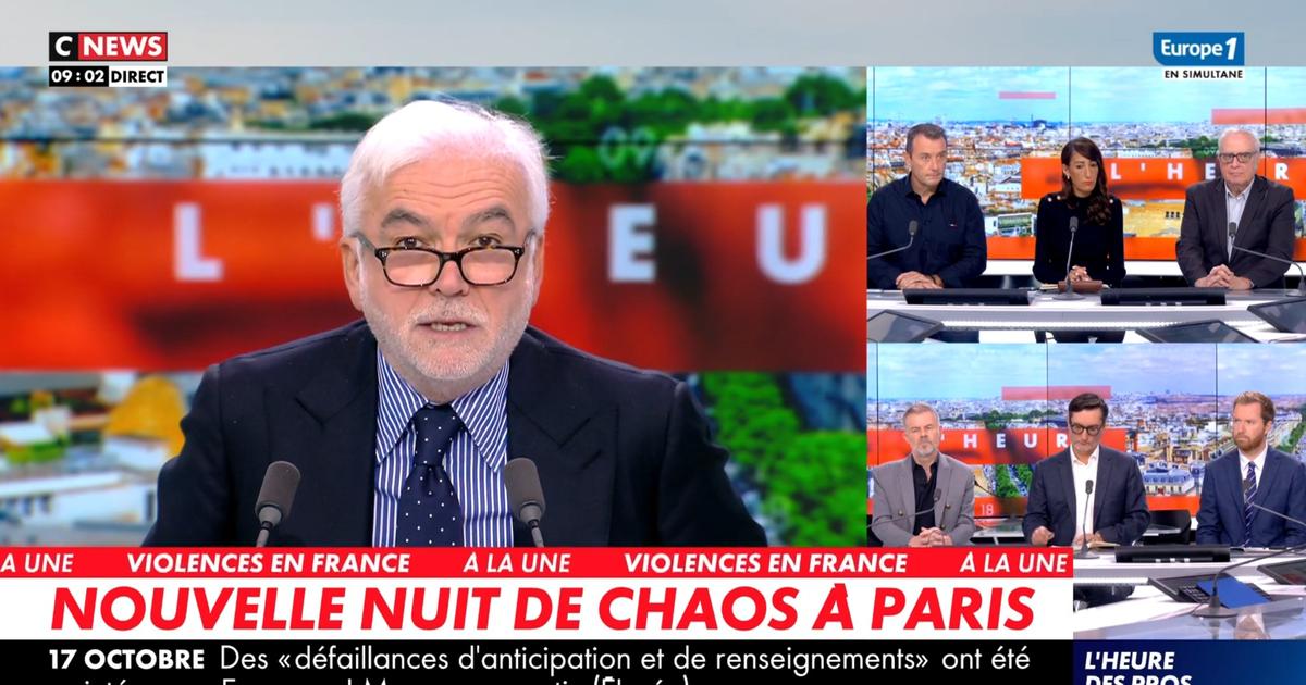 «Tous aveugles, tous complices, tous lâches !» : Pascal Praud dénonce les violences du 17 octobre