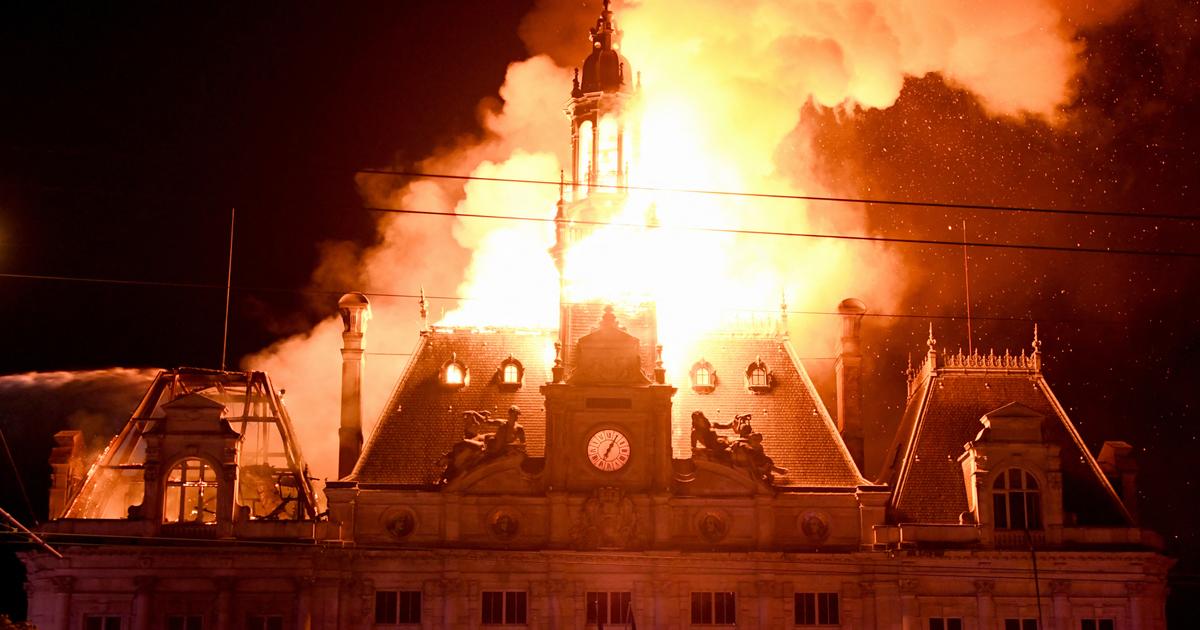 Incendie de la mairie de Limoges : le principal suspect, un «activiste d’ultragauche fiché S», interpellé par le RAID