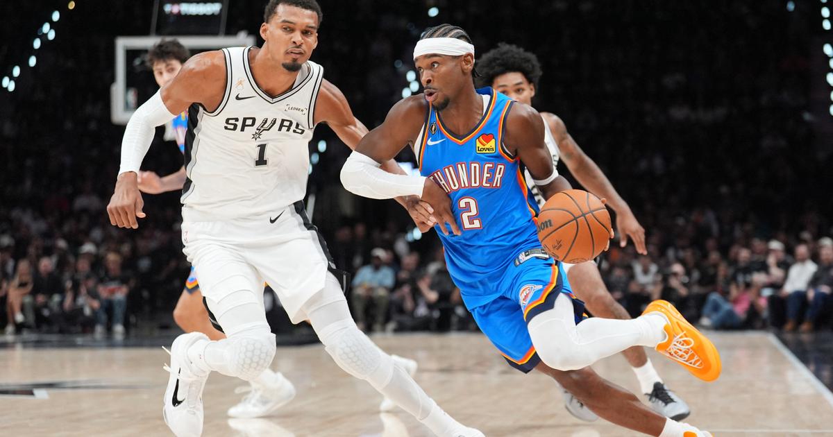 Thunder beat Spurs and Sixers defeat Knicks in NBA openers