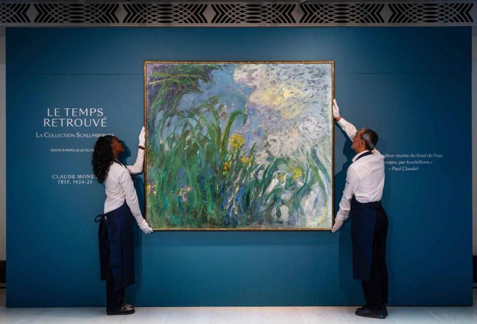 EN DIRECT - Suivez la vente d’Iris, la toile de Claude Monet qui risque d’enflammer les enchères chez Sotheby’s