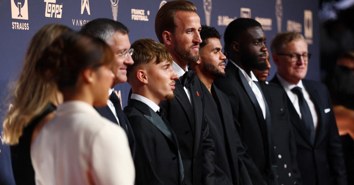 Ballon d’Or : Harry Kane couronné, Mbappé dauphin, le PSG mis à l’honneur… les images fortes de la cérémonie à Londres