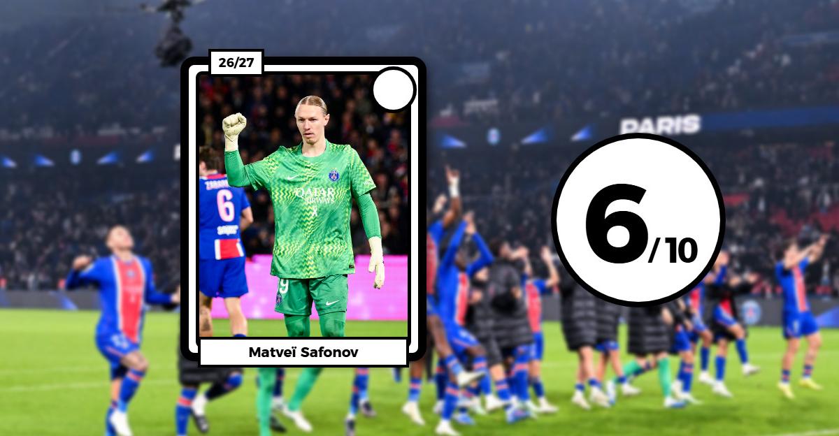 Les notes de PSG-Lyon : Safonov solide, remplaçants fracassants, Merah inexistant