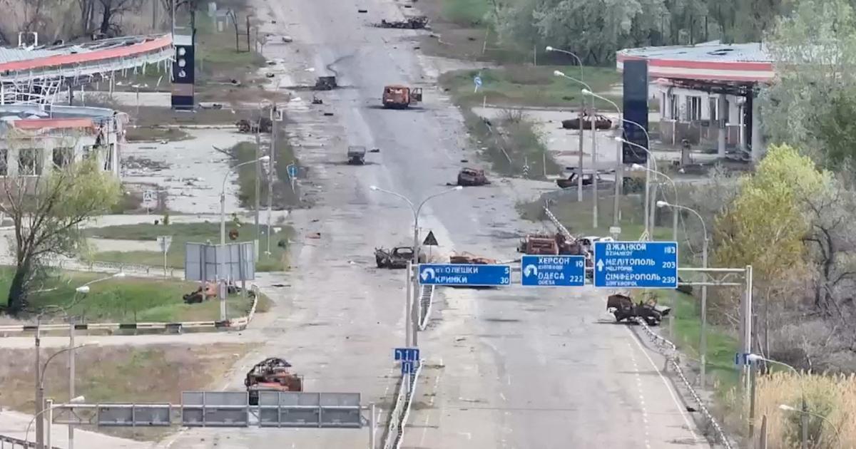 Guerre en Ukraine : début de la trêve humanitaire à Olechky, ville occupée par les forces russes