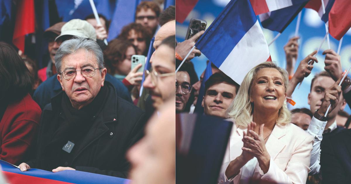 «Jean-Luc Mélenchon est l’idiot utile de Marine Le Pen» : les indiscrétions du Figaro Magazine
