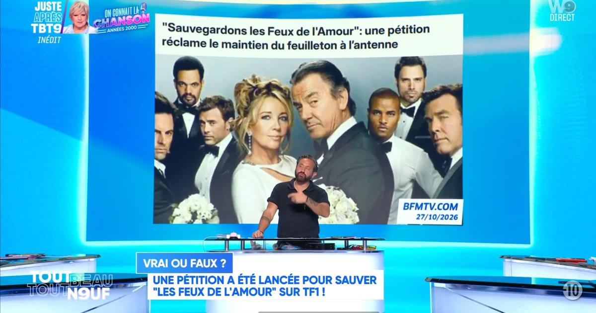 «Les mecs ne sont pas tous morts ?» : Cyril Hanouna se moque des fans des Feux de l’amour