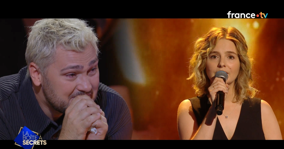 «Je l’aime tellement» : Jeff Panacloc fond en larmes devant sa compagne Charlotte Bizjak dans «La Boîte à secrets»