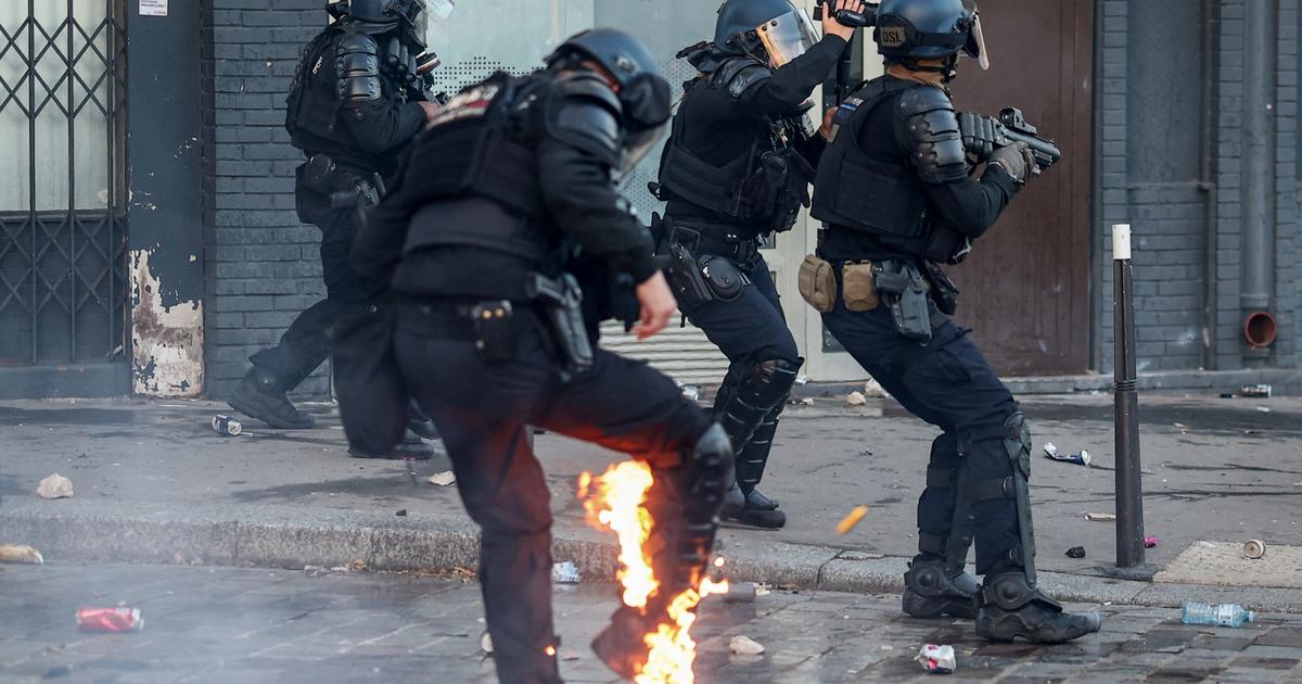 Manifestations du 31 octobre : un gendarme «blessé à la cheville» après avoir été ciblé par un cocktail Molotov