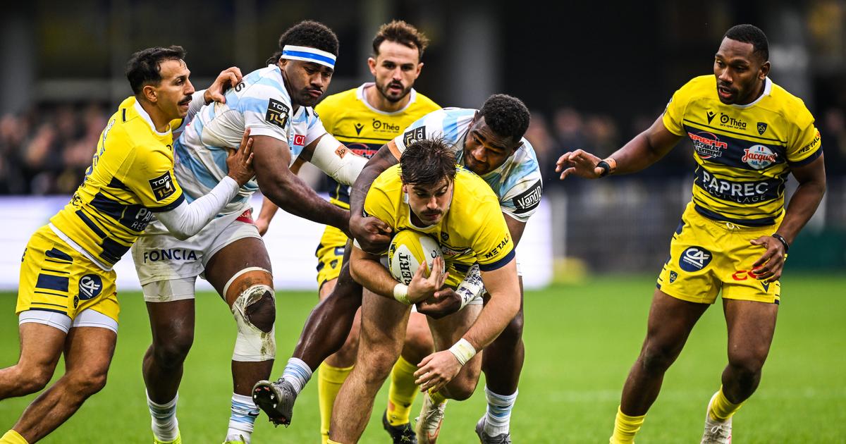 Top 14 : Clermont se rassure un peu en venant à bout du Racing 92