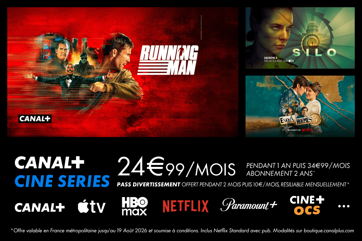 Que voir avec les offres CANAL+ CINÉ SÉRIES et RAT+ CINÉ SÉRIES en juillet ? Les films et séries à ne pas manquer