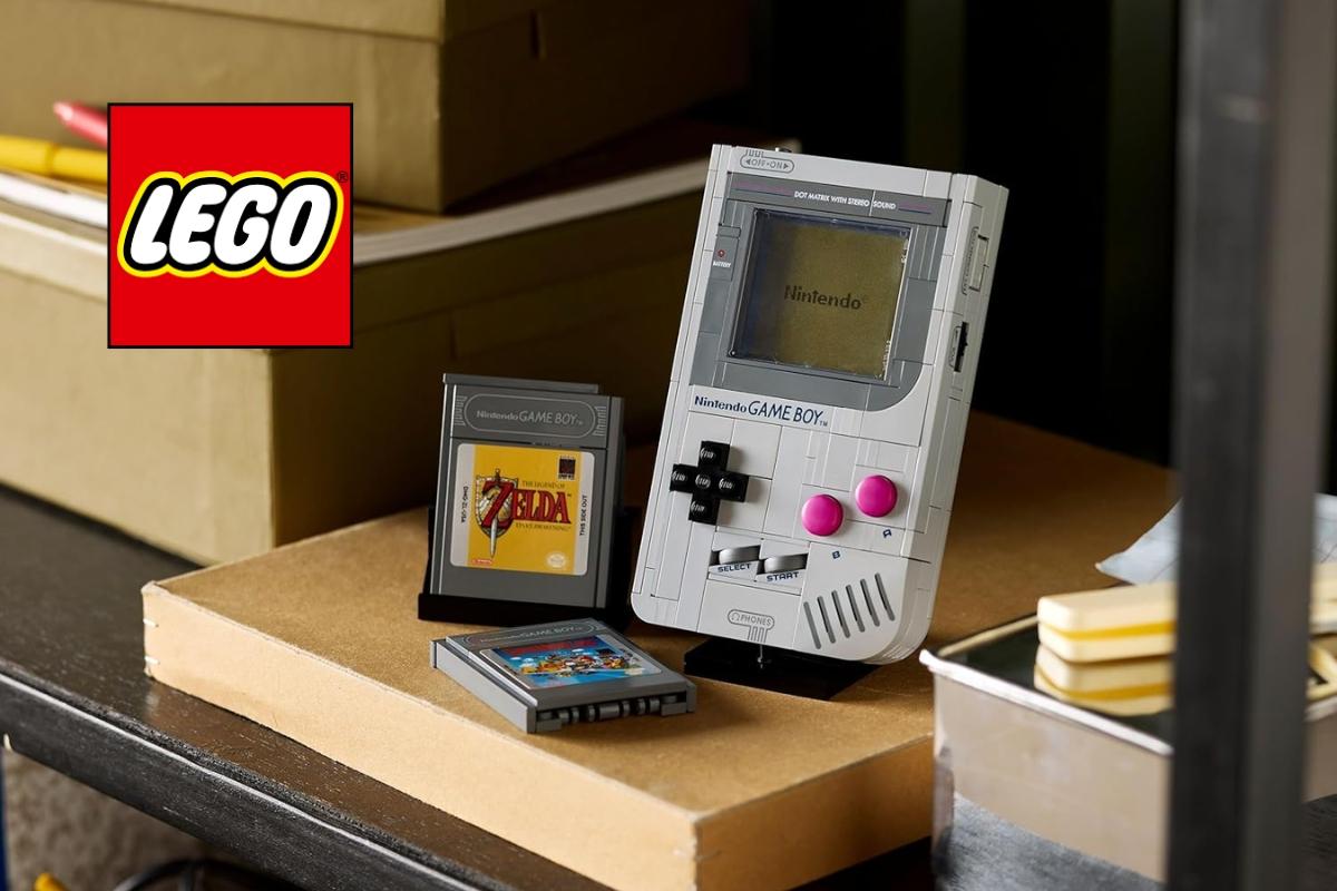 Game Boy Super Mario : vraie icône des années 90, LEGO lance une réplique de la console grandeur nature