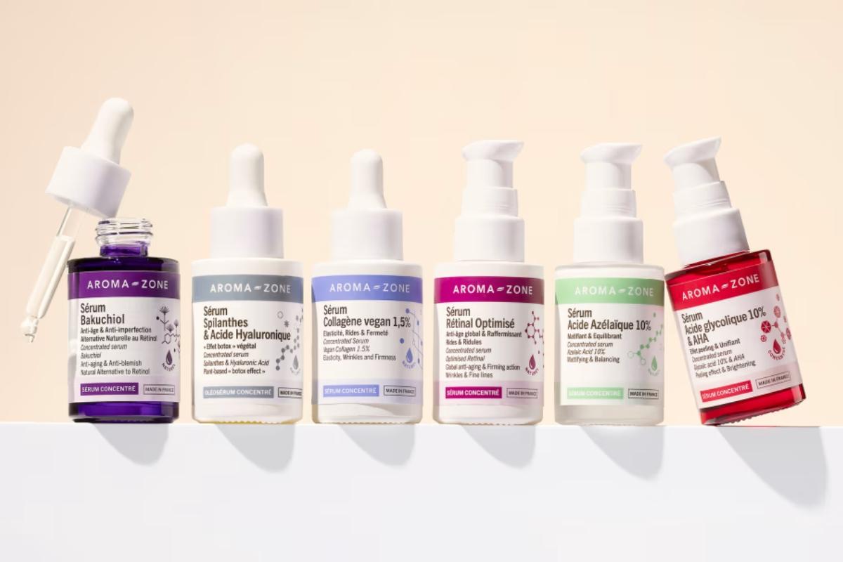 Best-sellers Aroma-Zone : les 5 sérums visage que les internautes recommandent les yeux fermés