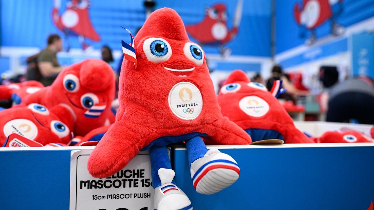 PELUCHE PHRYGE JO Paris 2024 - Fabrication française Doudou et compagnie 27 cm EUR 6,00
