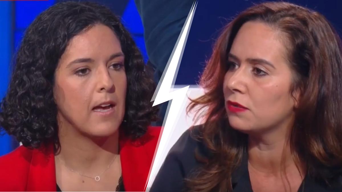 Moi, je suis raciste ? C'est la meilleure !» : passe d'armes entre Manon  Aubry et Sarah Knafo sur BFMTV