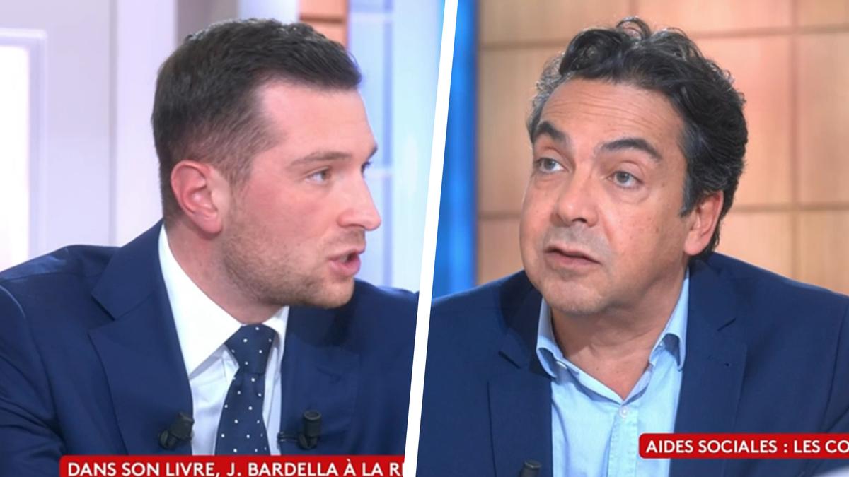 Moi je fais, vous, vous commentez...» : la pique de Jordan Bardella à  Patrick Cohen dans «C à vous» sur France 5