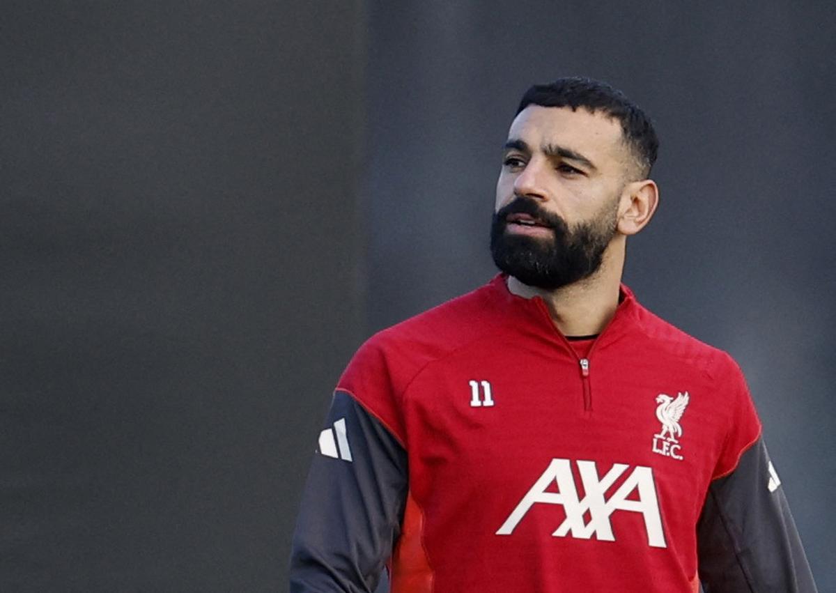 Maillot Liverpool Salah 2024/2025 Domicile Manches Longues - Nike - Taille L
