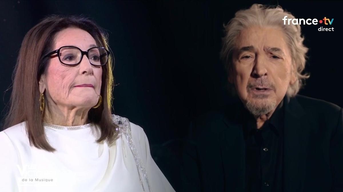 Nana Mouskouri bouleversée par un message de Serge Lama aux Victoires de la  musique : "Tu sais comme je t’aime”