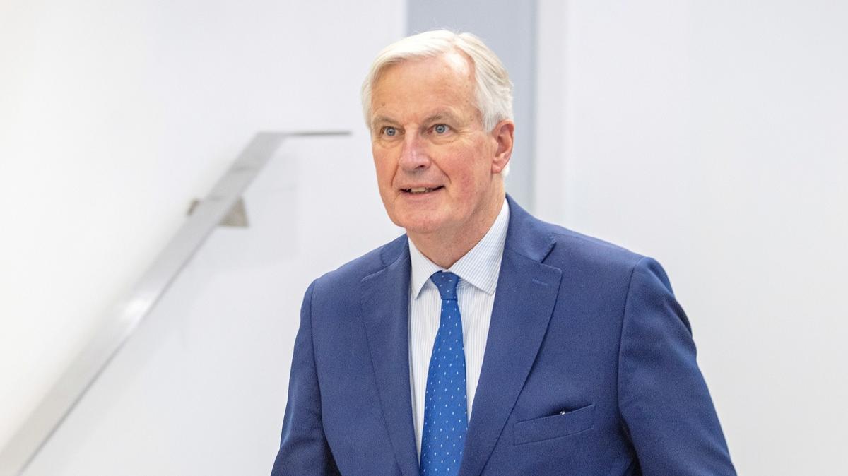 Michel Barnier lors d un entretien pour Le Figaro