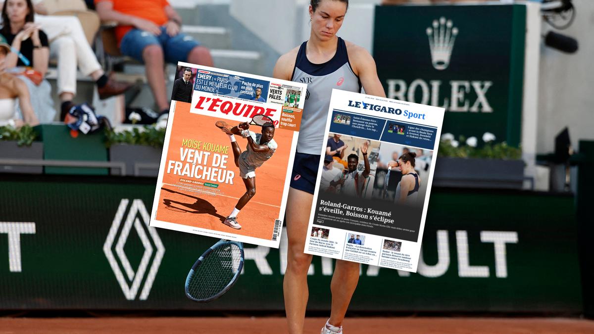 Loïs Boisson concentrée sur le court