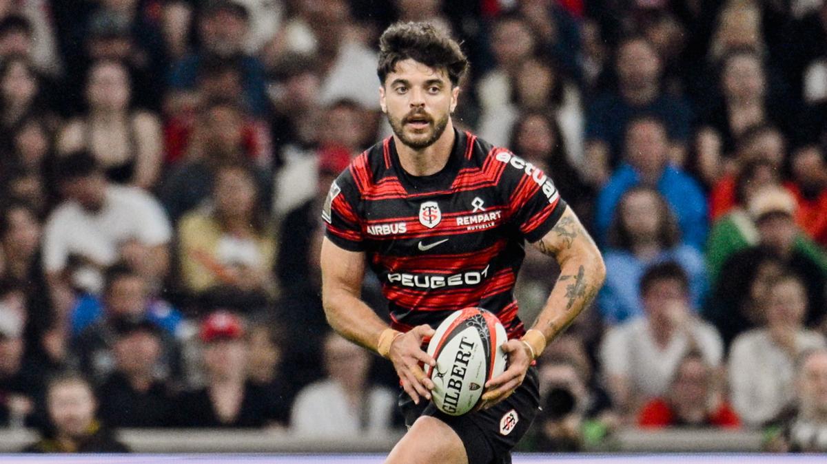 Romain Ntamack avant le match contre Lyon en Top 14