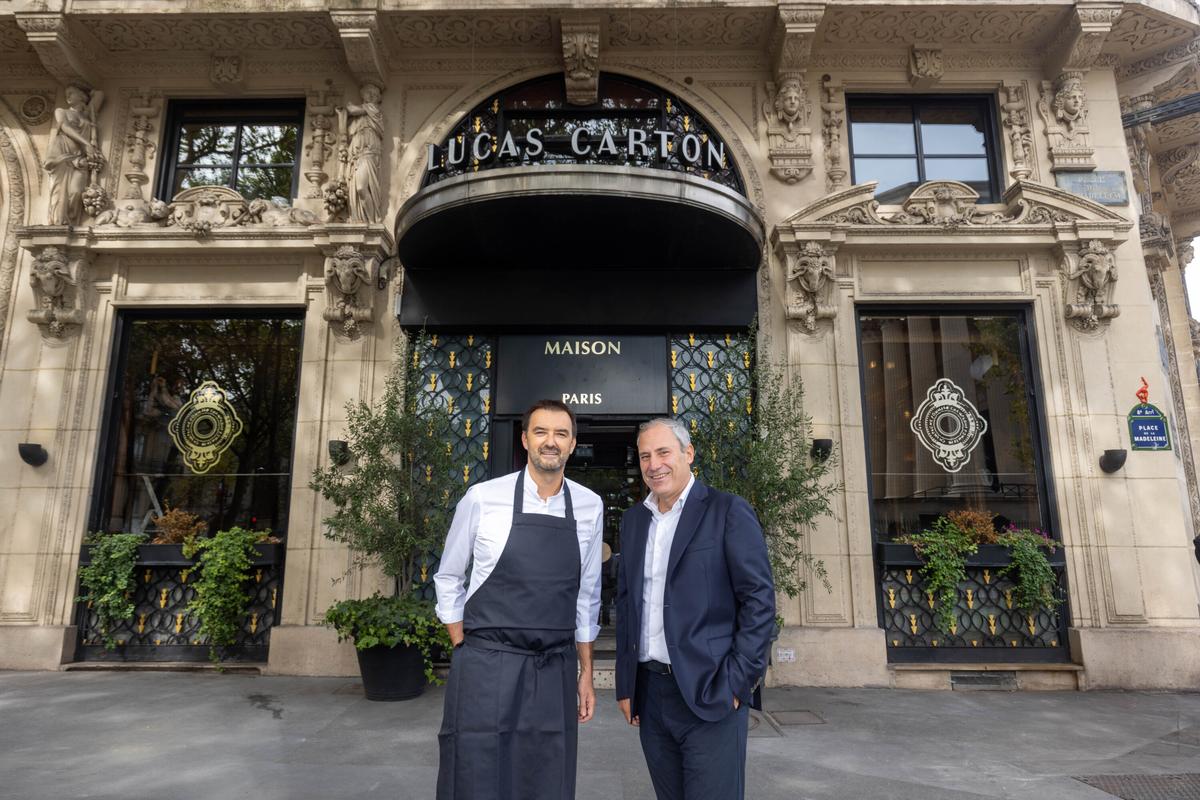Cyril Lignac prend les commandes des cuisines du Lucas Carton à Paris