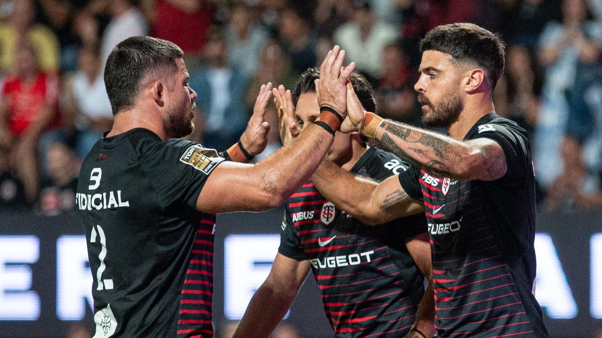 Top 14 : en vidéo, l’essai fou du Stade Toulousain de Dupont et Ntamack, au terme d’un superbe mouvement collectif contre Montpellier