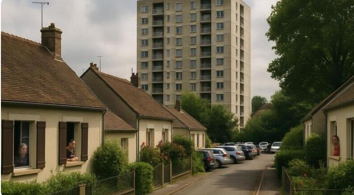 « Ce projet a une taille démesurée » : une pétition lancée contre un projet d’immeuble de 13 mètres de haut dans un bourg sarthois