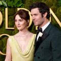 Leighton Meester et Adam Brody ont fait sensation sur le tapis rouge des Golden Globes. (Beverly Hillsle 5 janvier 2025.)