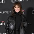 Charlotte Gainsbourg en Saint Laurent au Dolby Theatre. (Hollywoodle 29 mars 2025.)