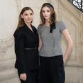 Clotilde Courau et sa fille Vittoria de Savoie au défilé Christian Dior. (Paris, le 22 janvier 2024.)