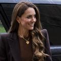 Kate Middleton et son nouveau collier en forme de cœur, le 5 février 2026.