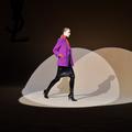 Défilé Saint Laurent automne-hiver 2020.