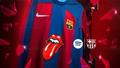 Le FC Barcelone affrontera le Real Madrid avec le logo des Rolling Stones sur la poitrine