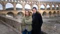 Tiphaine Daviot et Juliette Plumecocq-Mech dans Meurtres à Nîmes, sur France 3.