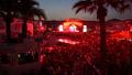 La discothèque géante Ushuaïa, à Ibiza, l’un des symboles «festifs» de l’île de la fête, où l’on aperçoit régulièrement des footballeurs.