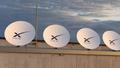 Antennes Starlink, terminaux de la constellation développée par SpaceX.