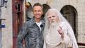 Cyril Feraud et le Père Fouras dans «Fort Boyard»