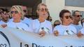 4500 personnes ont assisté à cette marche, à la tête de laquelle se trouvaient la mère et la tante de Louis.