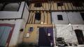 La façade de la maison de Jérôme Barella, scellée par un ruban rouge de la Gendarmerie nationale, lors d’une perquisition menée ce lundi à Montestruc-sur-Gers, dans le sud-ouest de la France.