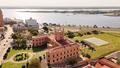 Avec 1 million de visiteurs internationaux en 2025, le Paraguay reste la destination la moins fréquentée d’Amérique du Sud. Ici, le palais des López à Asunción, au Paraguay.