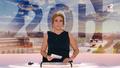 Léa Salamé au Journal télévisé du «20 heures» de France 2.
