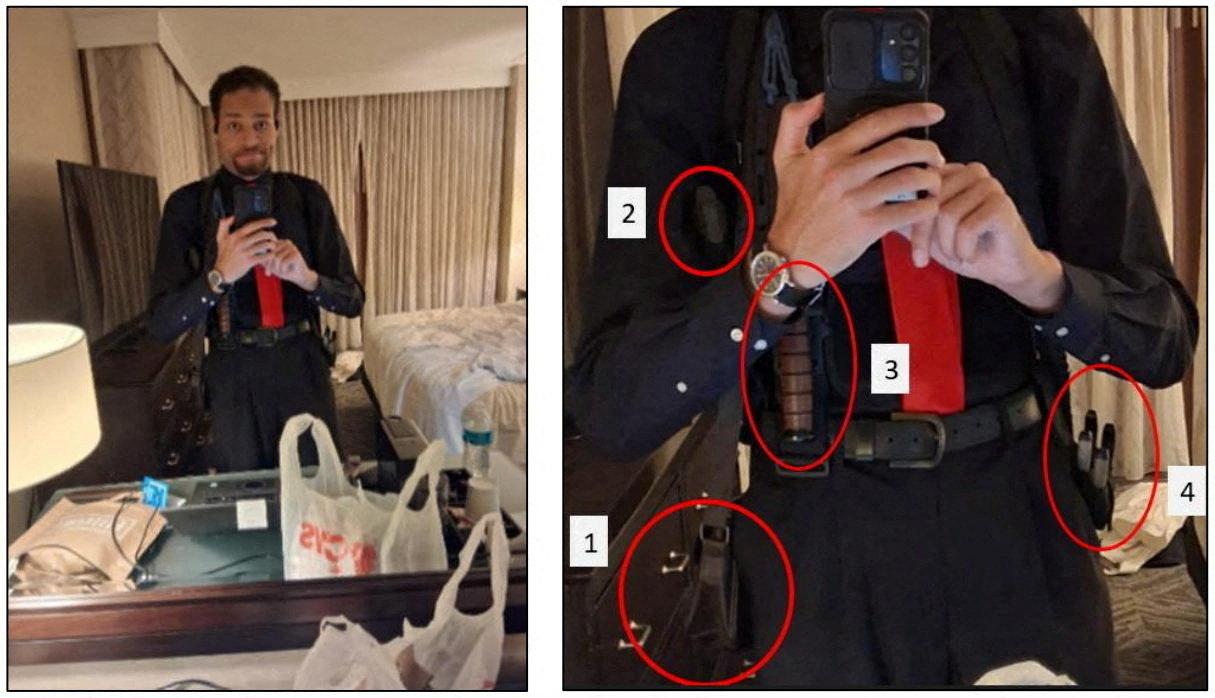 Gala de la presse à Washington : le suspect s'est photographié juste avant l'attaque